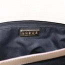 LOEWE Hand Bag Leather Beige Gold Auth bs32657-10