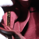 CARTIER Must Line Shoulder Bag Leather Bordeaux Gold Auth bs32660-20