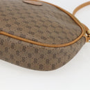 GUCCI Micro GG Supreme Shoulder Bag PVC Beige Gold Auth bs32661-10