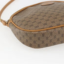 GUCCI Micro GG Supreme Shoulder Bag PVC Beige Gold Auth bs32661-11