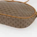 GUCCI Micro GG Supreme Shoulder Bag PVC Beige Gold Auth bs32661-12