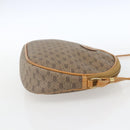 GUCCI Micro GG Supreme Shoulder Bag PVC Beige Gold Auth bs32661-5