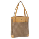 GUCCI GG Supreme Tote Bag PVC Beige Gold 002 37 0035 Auth bs32662-1