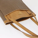 GUCCI GG Supreme Tote Bag PVC Beige Gold 002 37 0035 Auth bs32662-6