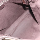 GUCCI GG Canvas Shoulder Bag Beige Silver 145857 Auth bs32664-17