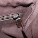 GUCCI GG Canvas Shoulder Bag Beige Silver 145857 Auth bs32664-20