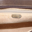 GUCCI GG Plus Supreme Clutch Bag PVC Beige Gold Auth bs32666-14