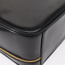 GUCCI Vanity Hand Bag Patent leather Black Gold 000 2040 0323 Auth bs32671-15