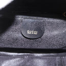 GUCCI Vanity Hand Bag Patent leather Black Gold 000 2040 0323 Auth bs32671-19