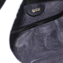 GUCCI Vanity Hand Bag Patent leather Black Gold 000 2040 0323 Auth bs32671-10