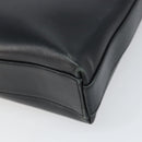 Salvatore Ferragamo Shoulder Bag Leather Black Silver Auth bs32686-8