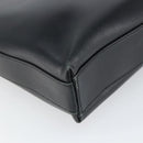 Salvatore Ferragamo Shoulder Bag Leather Black Silver Auth bs32686-17