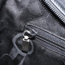 Salvatore Ferragamo Shoulder Bag Leather Black Silver Auth bs32686-20