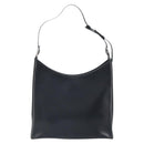 Salvatore Ferragamo Shoulder Bag Leather Black Silver Auth bs32686-2