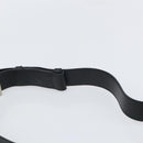Salvatore Ferragamo Shoulder Bag Leather Black Silver Auth bs32686-14