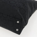 Salvatore Ferragamo Tote Bag Canvas Black Silver Auth bs32688-9