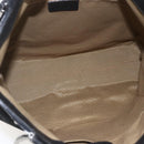 Salvatore Ferragamo Tote Bag Canvas Black Silver Auth bs32688-10