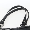 Salvatore Ferragamo Tote Bag Canvas Black Silver Auth bs32688-8