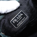 PRADA Shoulder Bag Nylon Blue Silver Auth bs32693-17