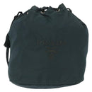 PRADA Shoulder Bag Nylon Blue Silver Auth bs32693-2