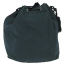 PRADA Shoulder Bag Nylon Blue Silver Auth bs32693-3