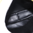 BALLY Shoulder Bag Leather Yellow Gold Auth bs32700-17