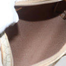 Christian Dior Honeycomb Canvas Shoulder Bag PVC Beige Auth bs32701-12