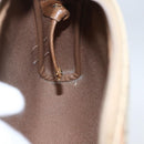 Christian Dior Honeycomb Canvas Shoulder Bag PVC Beige Auth bs32701-19