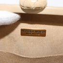 BOTTEGA VENETA INTRECCIATO Shoulder Bag Leather Beige Gold Auth bs32703-10