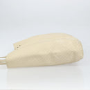 BOTTEGA VENETA INTRECCIATO Hand Bag Leather Cream Auth bs32707-5