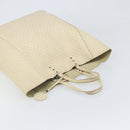 BOTTEGA VENETA INTRECCIATO Hand Bag Leather Cream Auth bs32707-6