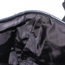 GUCCI Web Sherry Line Shoulder Bag Canvas Black Silver 246067 Auth bs32708-19