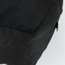 GUCCI Boston Bag Nylon Schwarz Silber 012 0389 Auth bs32709-15