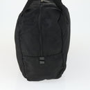 GUCCI Boston Bag Nylon Schwarz Silber 012 0389 Auth bs32709-3