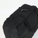 GUCCI Boston Bag Nylon Schwarz Silber 012 0389 Auth bs32709-6