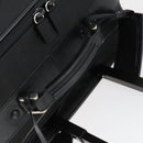 PRADA Carry Case Suitcase Nylon Black Silver Auth bs32712-16
