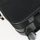 PRADA Carry Case Suitcase Nylon Black Silver Auth bs32712-19