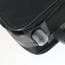 PRADA Carry Case Suitcase Nylon Black Silver Auth bs32712-20