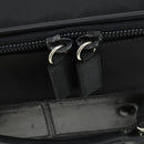 PRADA Carry Case Suitcase Nylon Black Silver Auth bs32712-24