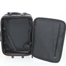 PRADA Carry Case Suitcase Nylon Black Silver Auth bs32712-11