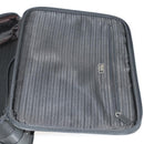 PRADA Carry Case Suitcase Nylon Black Silver Auth bs32712-25