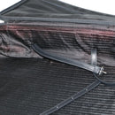 PRADA Carry Case Suitcase Nylon Black Silver Auth bs32712-30