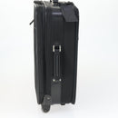 PRADA Carry Case Suitcase Nylon Black Silver Auth bs32712-3