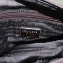 PRADA Shoulder Bag Nylon Green Silver Auth bs32714-18