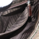 PRADA Shoulder Bag Nylon Brown Auth bs32715-22