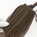 PRADA Shoulder Bag Nylon Brown Auth bs32715-6