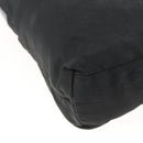 PRADA Shoulder Bag Nylon Black Silver Auth bs32716-13