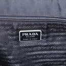 PRADA Shoulder Bag Nylon Black Silver Auth bs32716-15