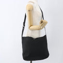 PRADA Shoulder Bag Nylon Black Silver Auth bs32716-25