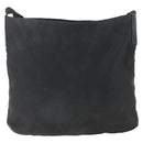 PRADA Shoulder Bag Nylon Black Silver Auth bs32716-3